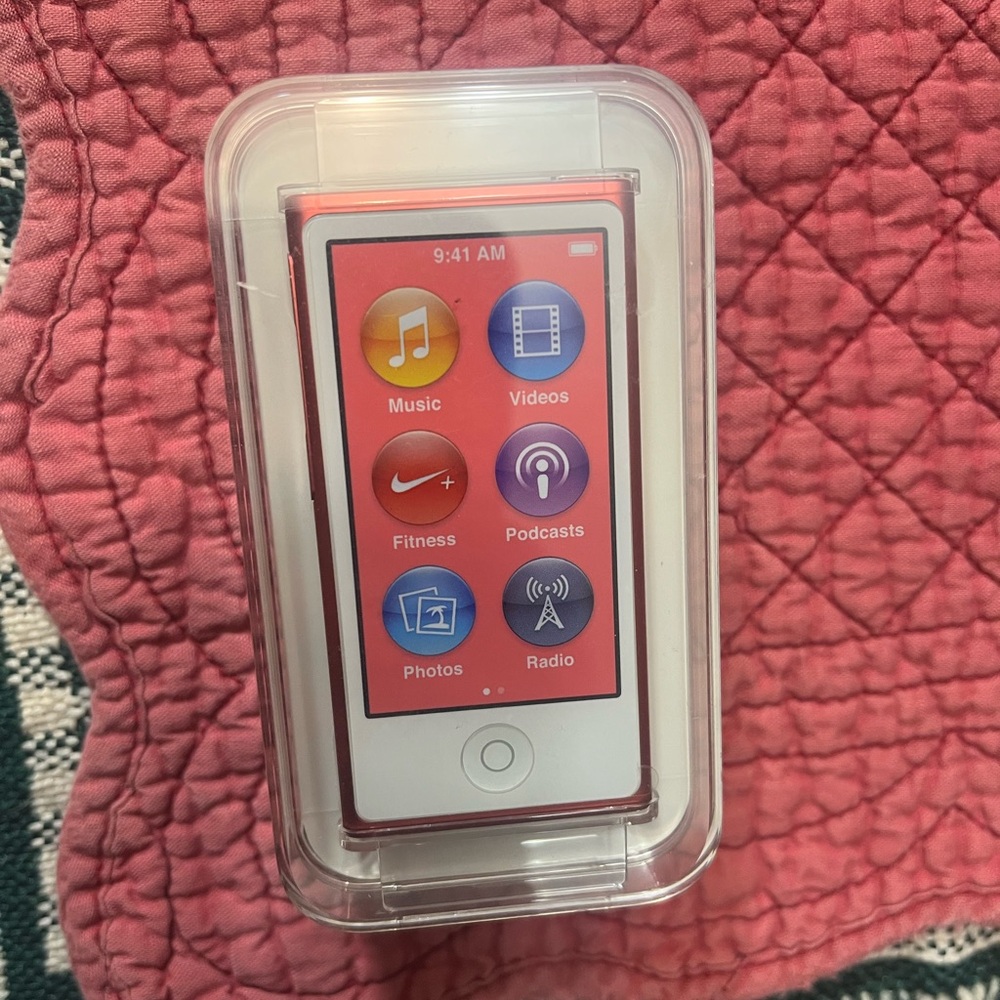 Never Opened Pink iPod Nano